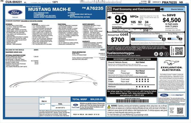 Used 2023 Ford Mustang Mach-E Premium RWD image 4