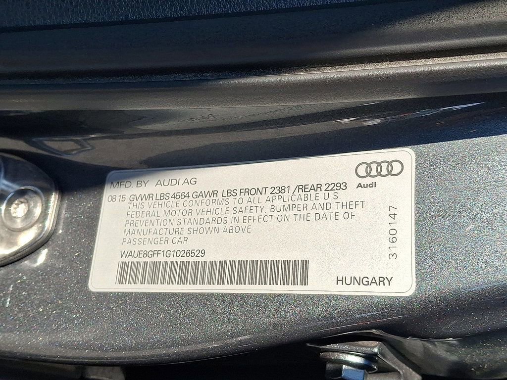 Used 2016 Audi A3 2.0T Premium Plus w/ Technology Package image 27