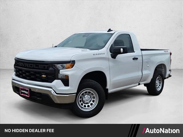 New 2026 Chevrolet Silverado 1500 W/T w/ WT Safety Package AWD/4WD image 1