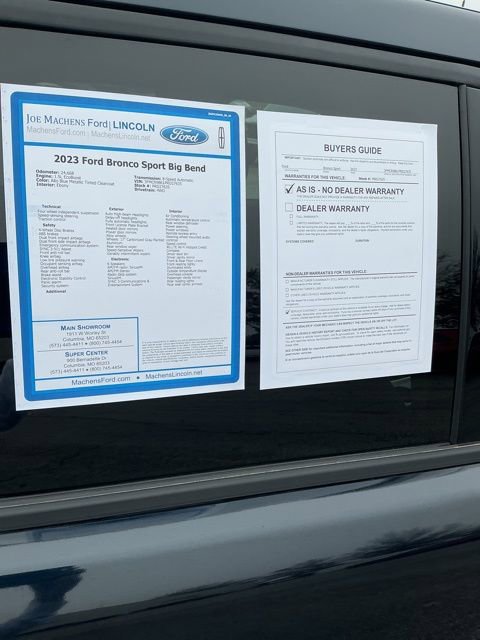 Used 2023 Ford Bronco Sport Big Bend image 7