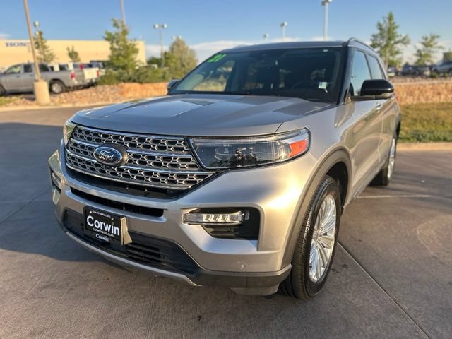 Used 2021 Ford Explorer Limited w/ Hybrid Equipment Group 310A AWD/4WD image 3