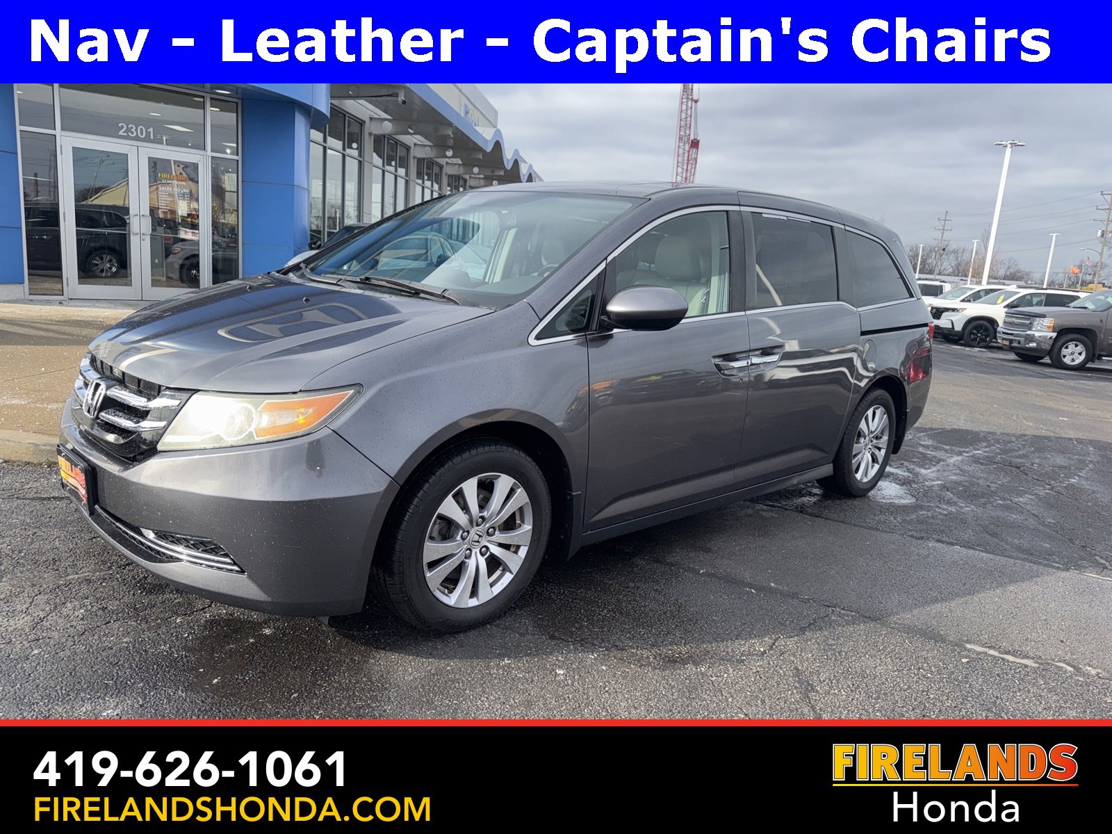 Used 2016 Honda Odyssey EX-L image 2