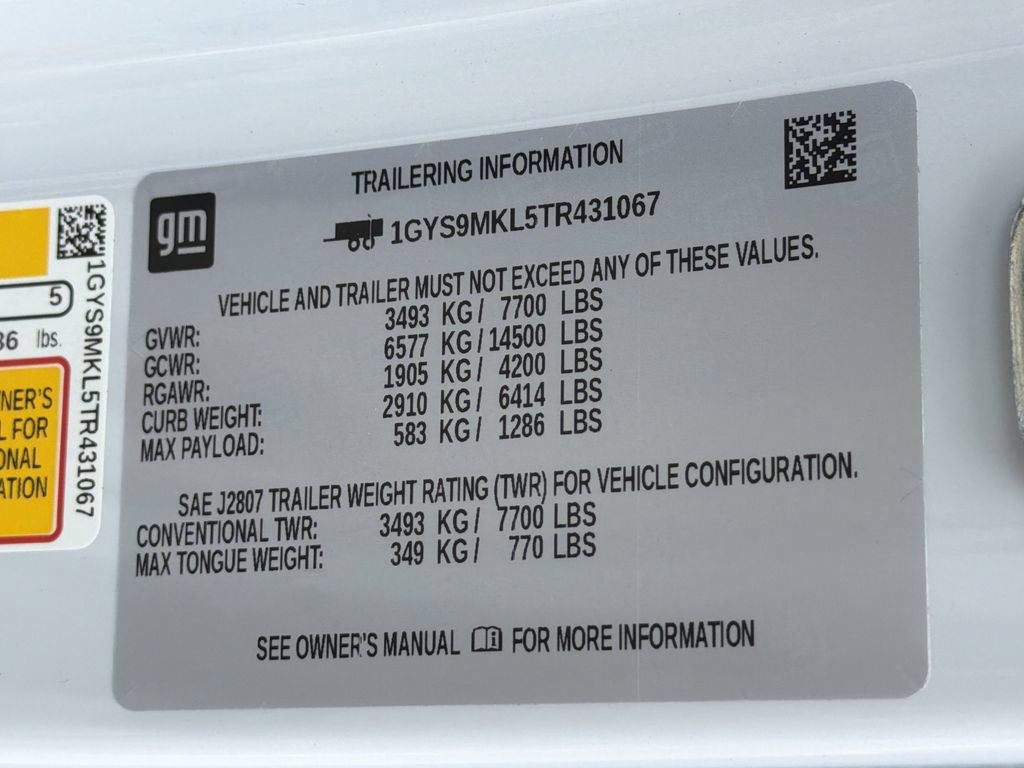 New 2026 Cadillac Escalade ESV Platinum Luxury w/ LPO, Radiant Package AWD/4WD image 36