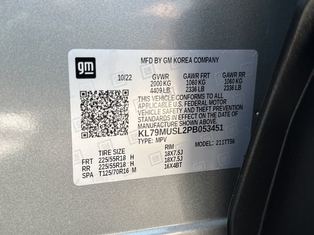 Used 2023 Chevrolet TrailBlazer RS w/ Sun and Liftgate Package AWD/4WD image 35