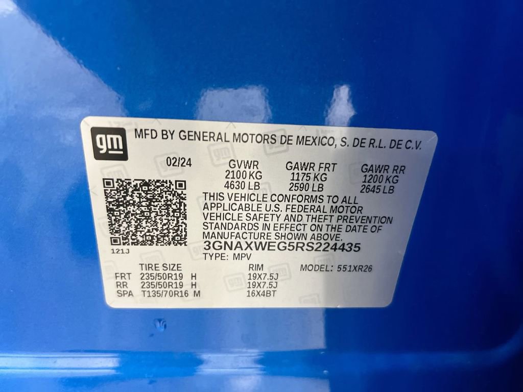 Used 2024 Chevrolet Equinox RS image 27