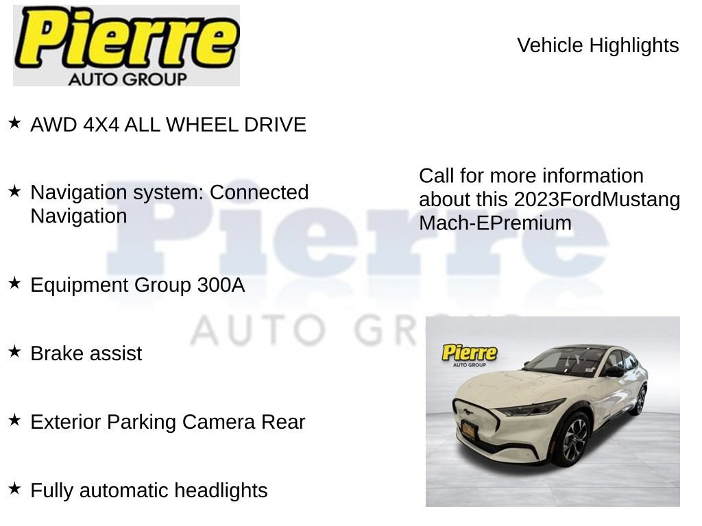 Certified 2023 Ford Mustang Mach-E Premium AWD/4WD image 7