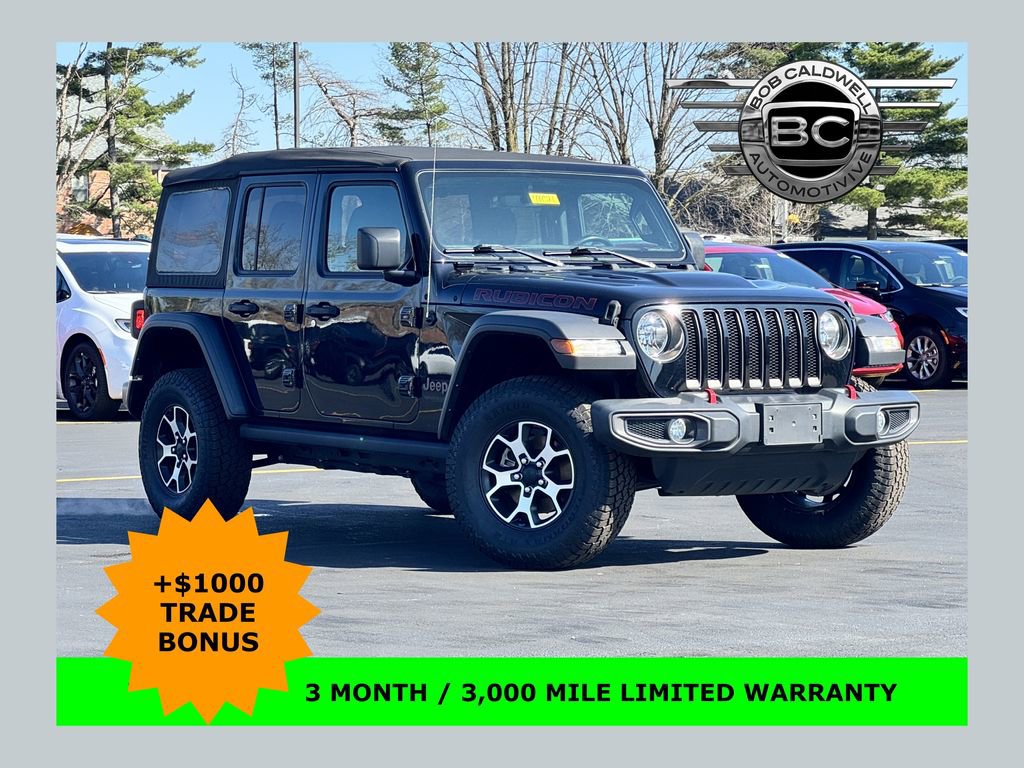 Used 2022 Jeep Wrangler Unlimited Rubicon AWD/4WD image 1
