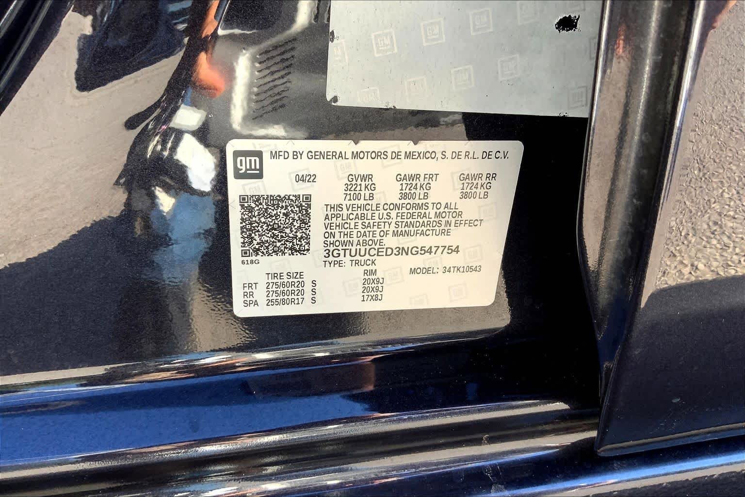 Used 2022 GMC Sierra 1500 Elevation w/ Elevation Premium Package image 34