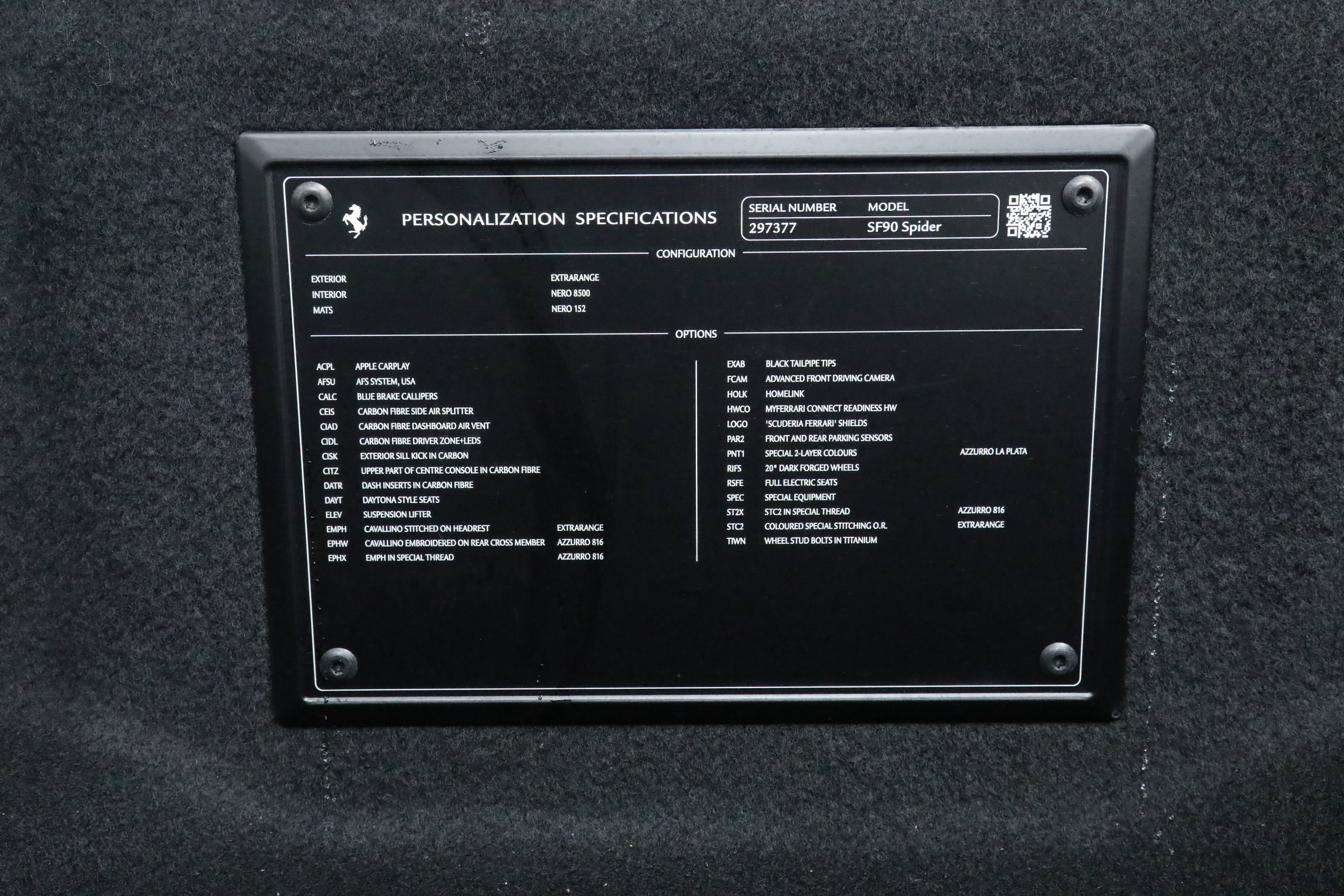 Certified 2023 Ferrari SF90 Spider AWD/4WD image 34