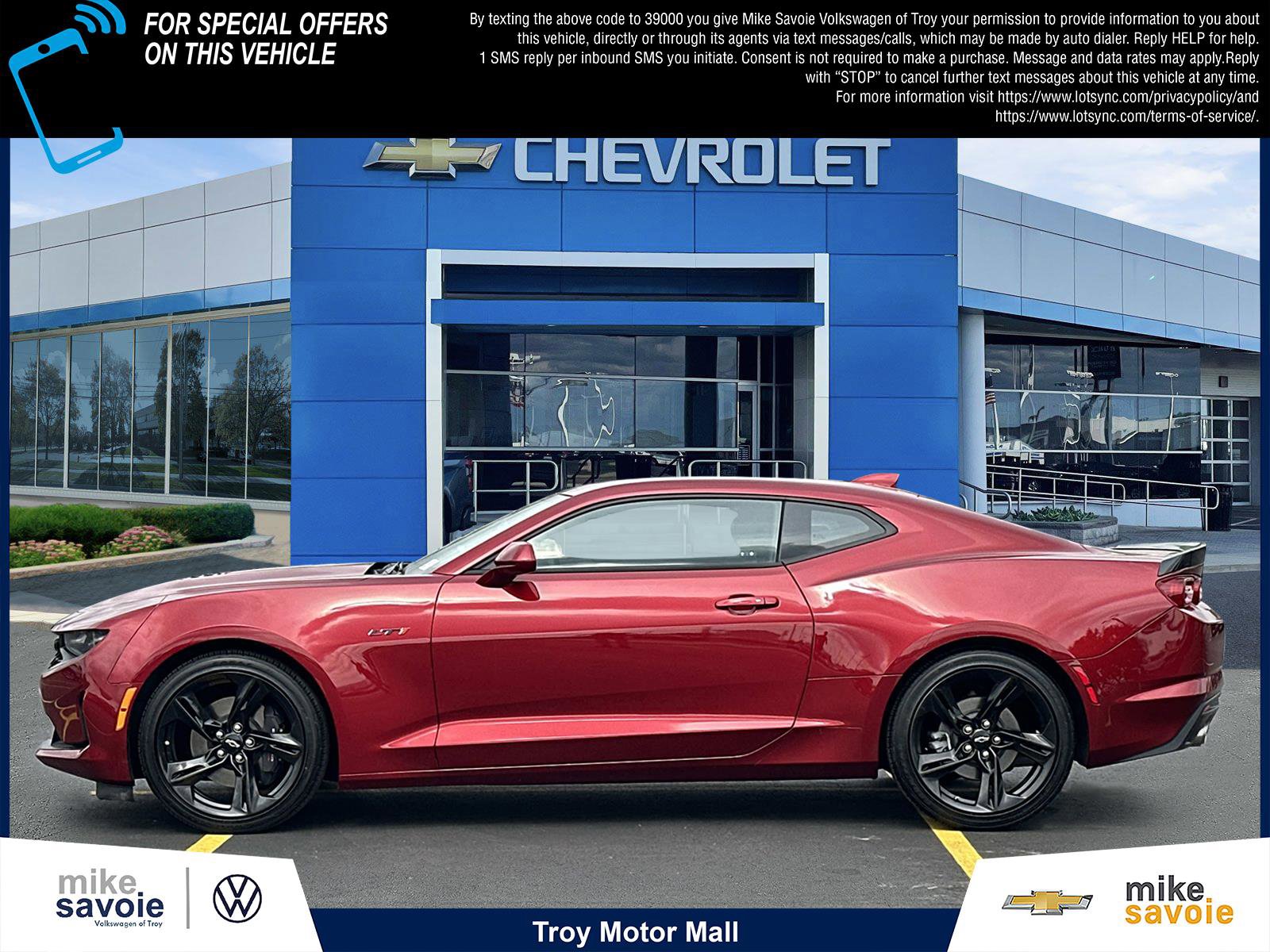 Certified 2023 Chevrolet Camaro LT w/ Technology Package RWD image 2