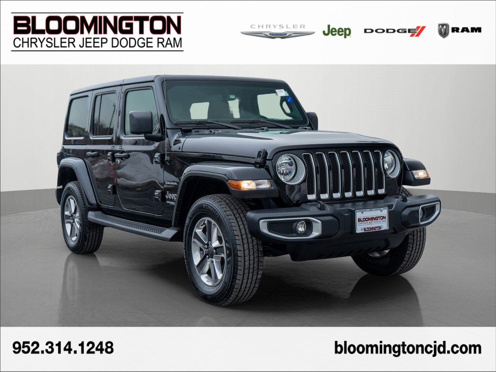 Used 2022 Jeep Wrangler Unlimited Sahara w/ Cold Weather Group image 1