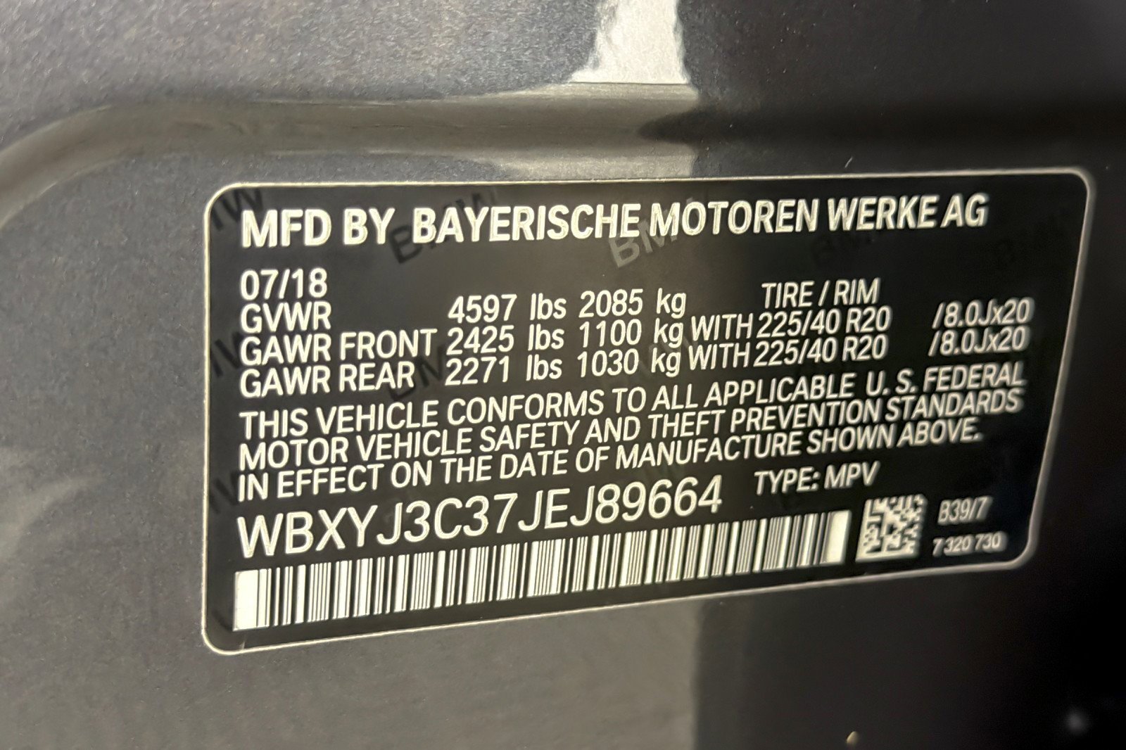 Used 2018 BMW X2 sDrive28i w/ M SportX Package FWD image 28