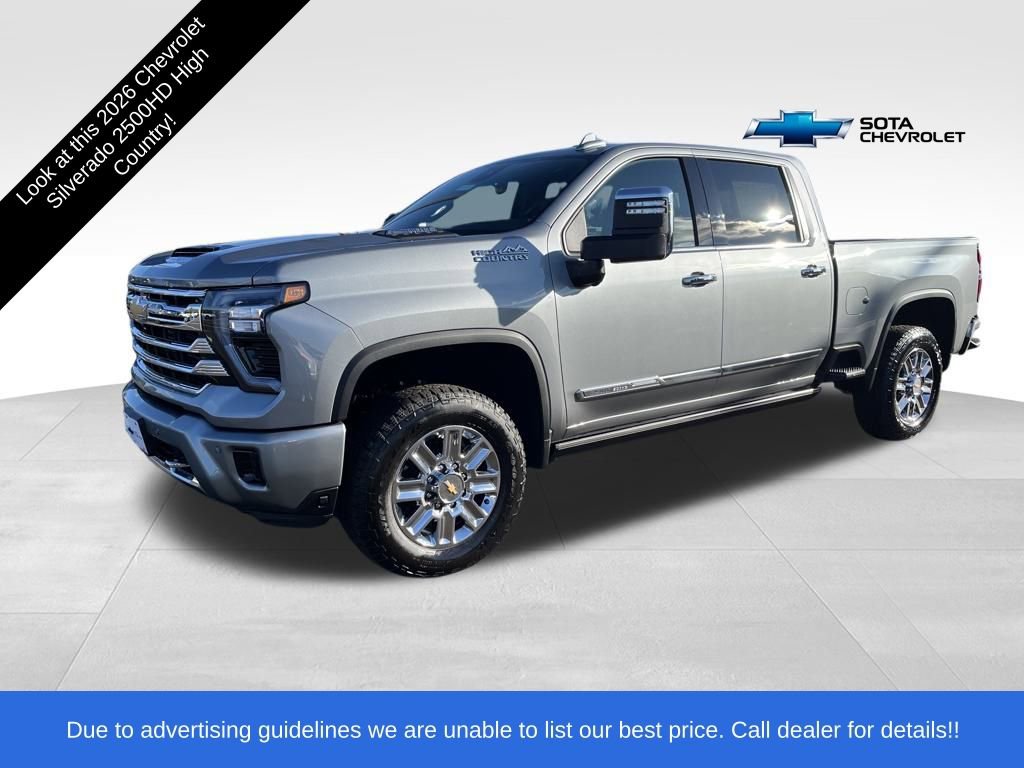 New 2026 Chevrolet Silverado 2500 High Country w/ Technology Package