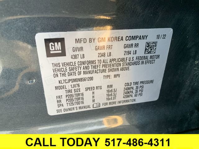 Certified 2022 Chevrolet Trax LT w/ LT Convenience Package image 32