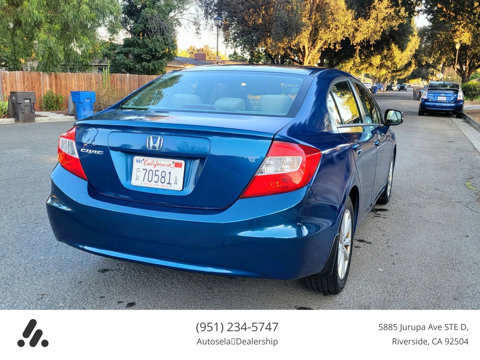 Used 2012 Honda Civic EX image 9