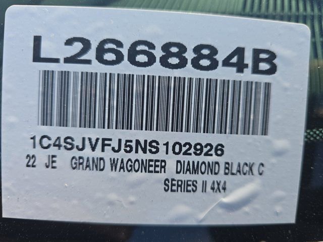 Used 2022 Jeep Grand Wagoneer Series II w/ Convenience Group III image 36