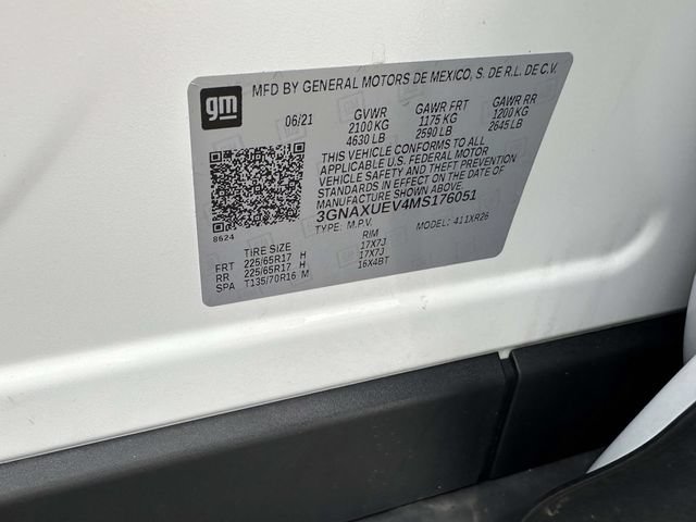 Certified 2021 Chevrolet Equinox LT AWD/4WD image 31