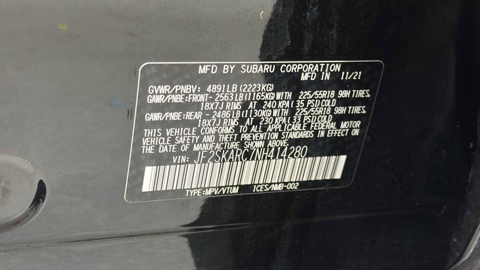Used 2022 Subaru Forester Touring w/ Popular Package #2 AWD/4WD image 11