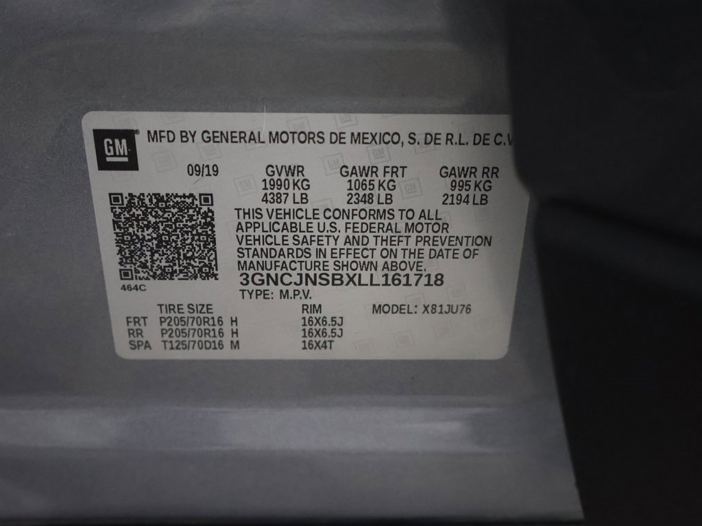 Used 2020 Chevrolet Trax LS w/ Tint and Cruise Package image 40