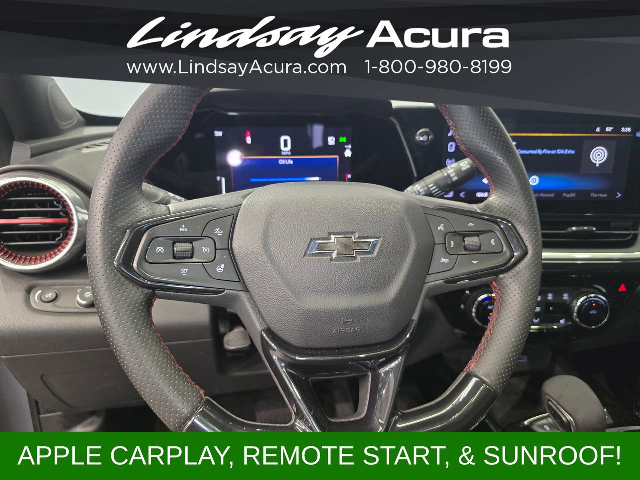 Used 2024 Chevrolet Trax RS w/ Sunroof Package FWD image 14