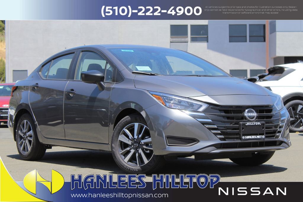 New 2025 Nissan Versa S w/ S Plus Package