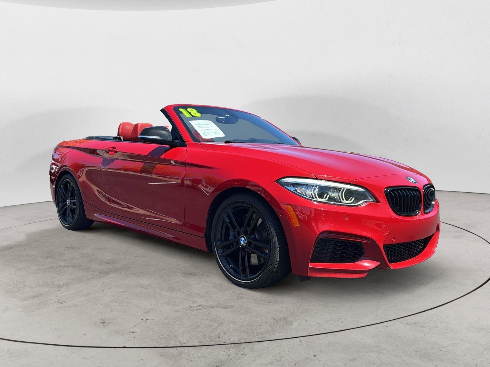 Used 2018 BMW M240i xDrive Convertible w/ Premium Package image 1