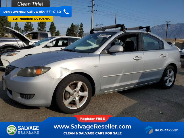 Used 2004 MAZDA MAZDA3 I w/ Pwr & 16" Alloy Wheel Pkg
