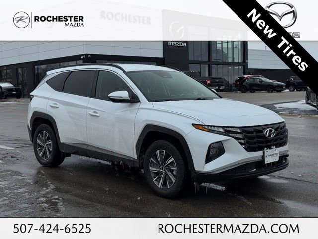 Used 2023 Hyundai Tucson Blue image 1