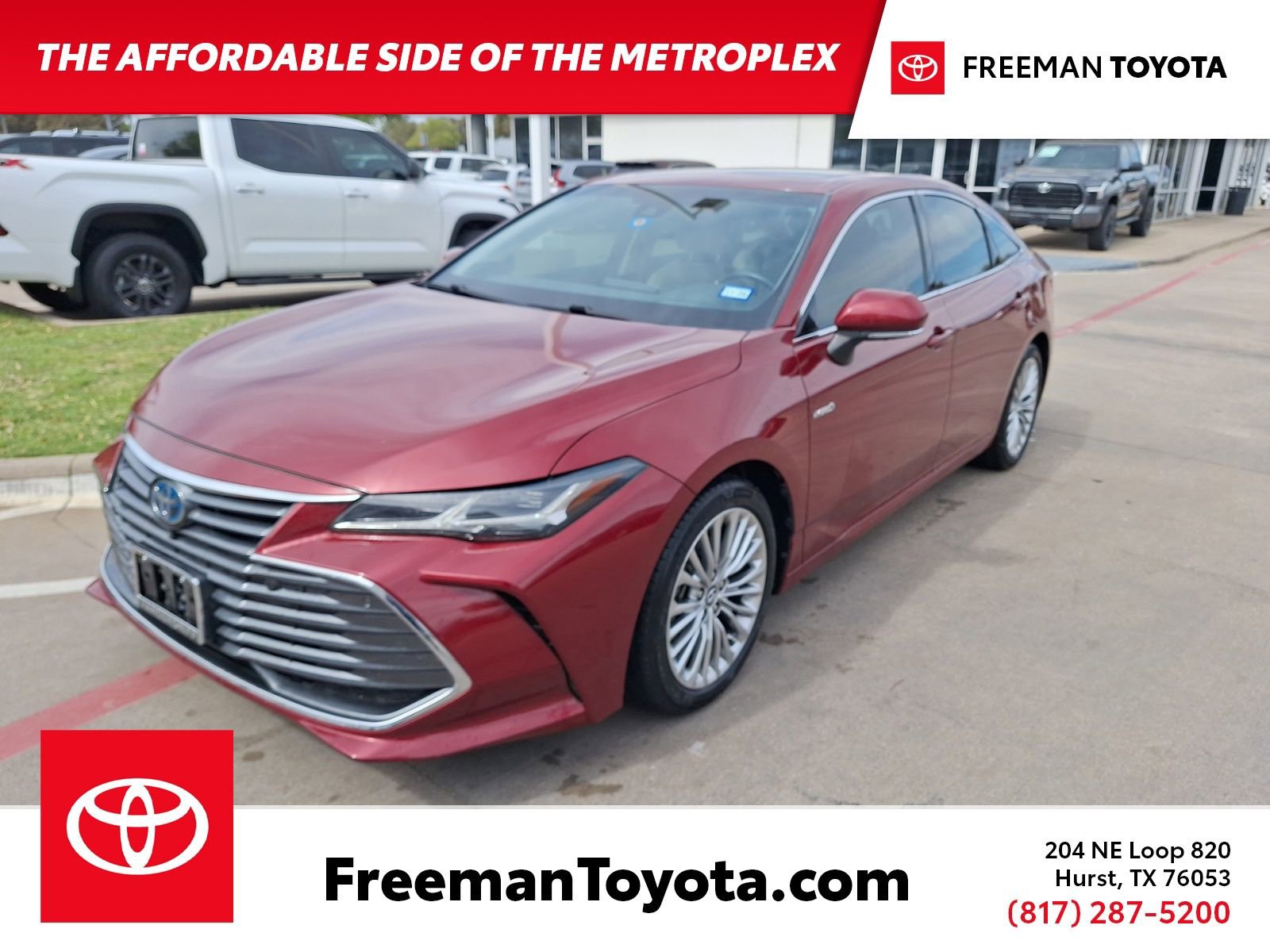 Used 2020 Toyota Avalon Limited w/ Advanced Safety Package