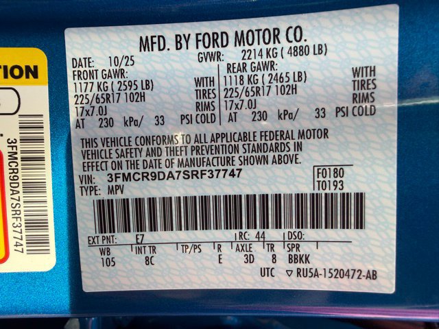New 2025 Ford Bronco Sport Badlands AWD/4WD image 44