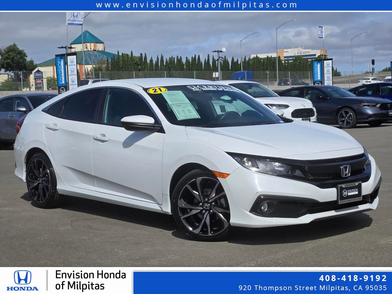 Used 2021 Honda Civic Sport image 1