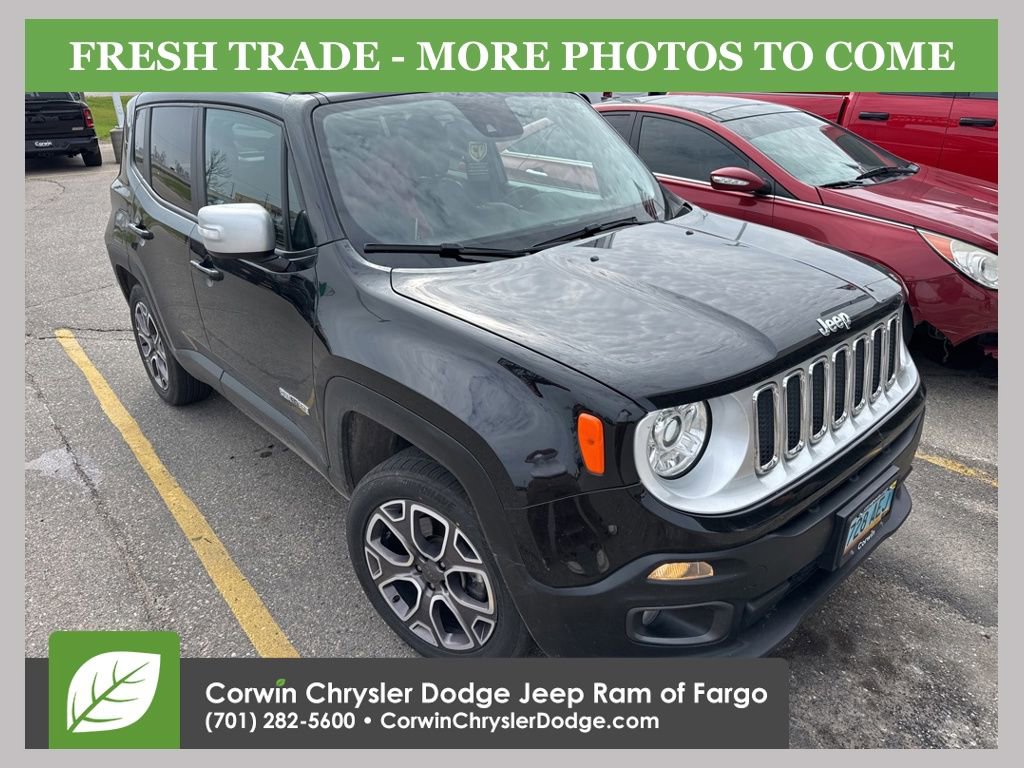 Used 2017 Jeep Renegade Limited w/ Advanced Technology Group AWD/4WD 360° Tour
