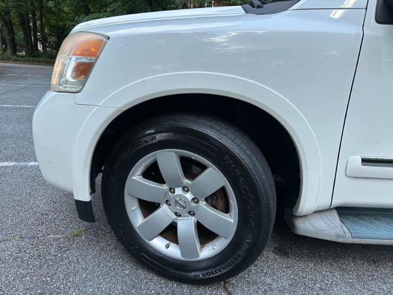 Used 2010 Nissan Armada Titanium w/ DVD Entertainment Pkg RWD image 3