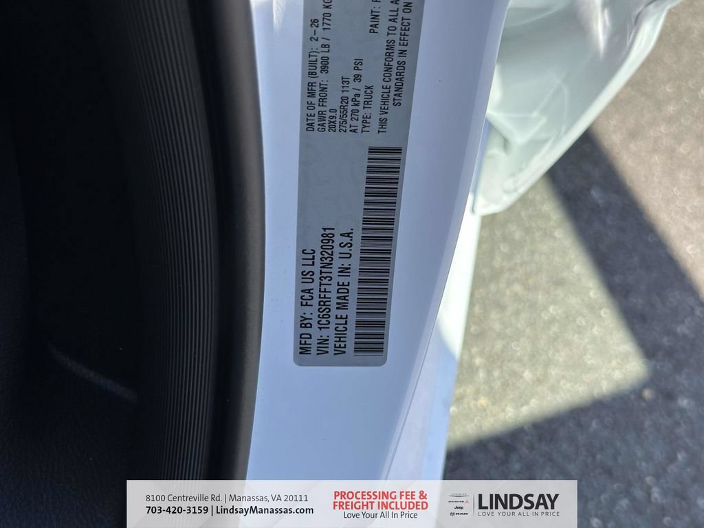 New 2026 RAM 1500 Big Horn AWD/4WD image 34