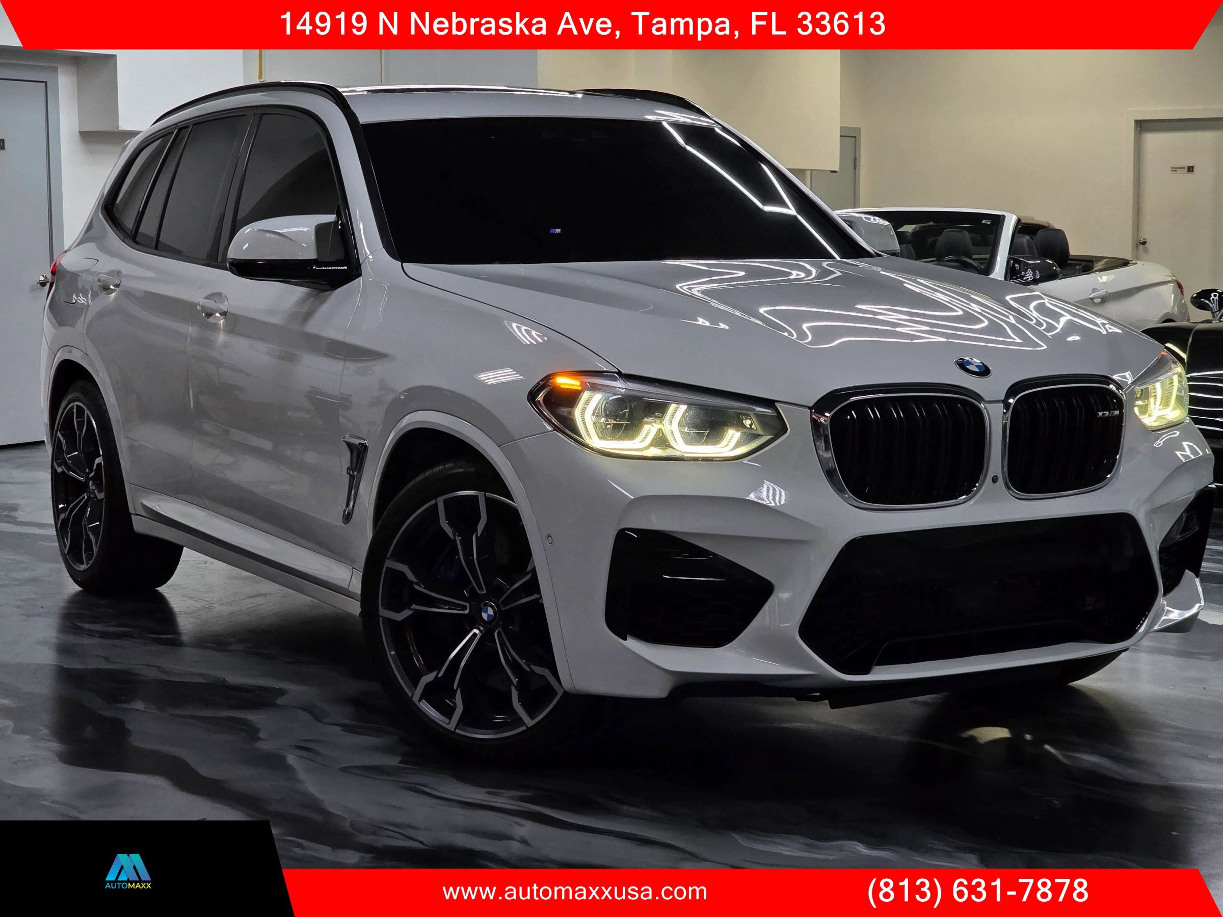 Used 2020 BMW X3 M w/ Executive Package AWD/4WD image 2