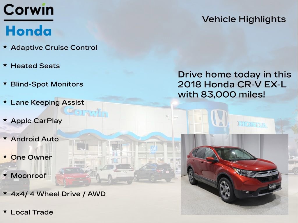 Used 2018 Honda CR-V EX-L image 6