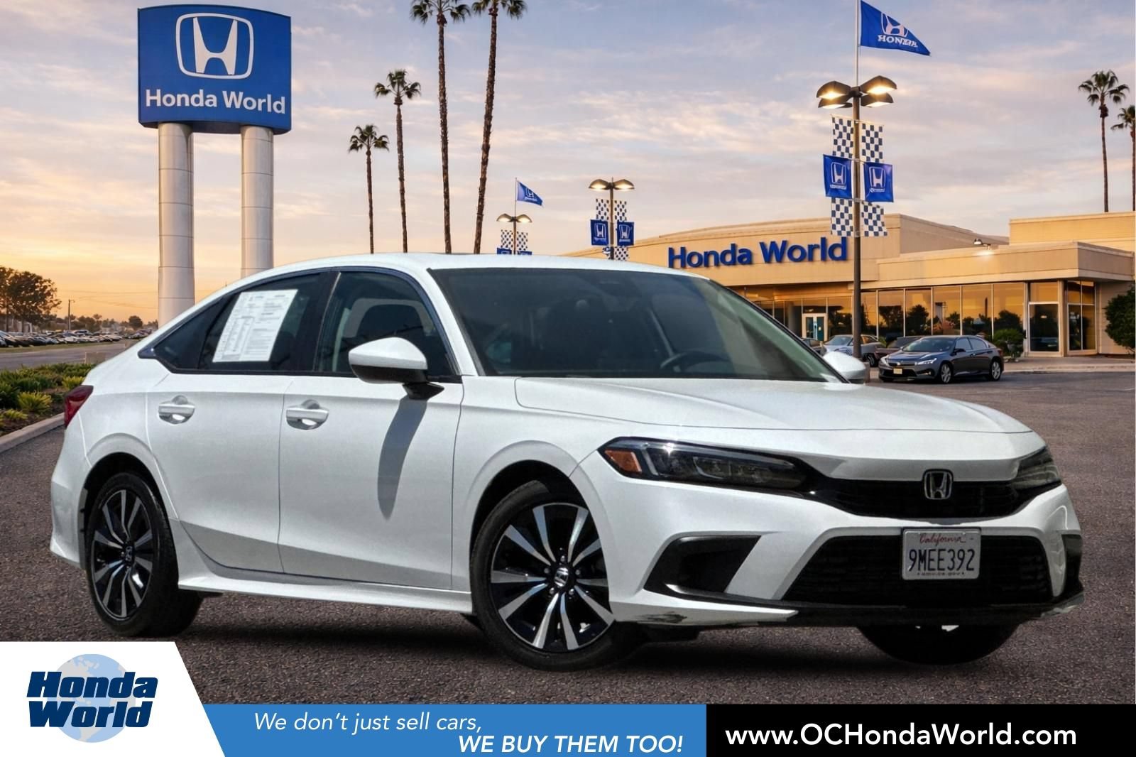 Certified 2024 Honda Civic EX image 1