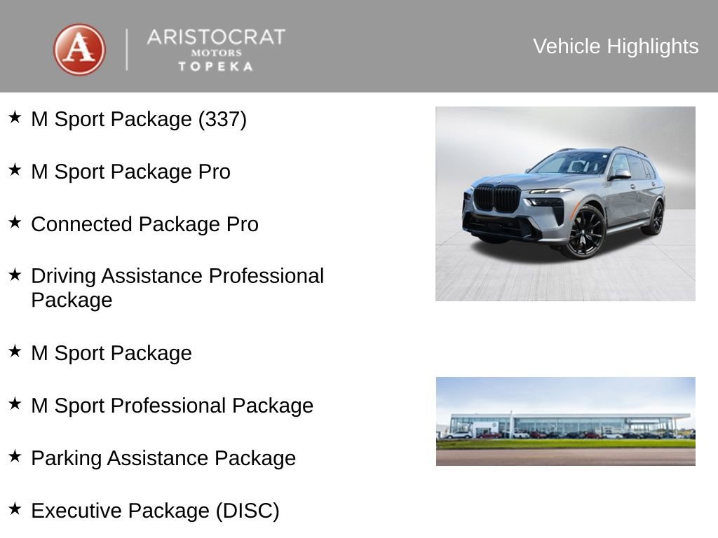 Certified 2023 BMW X7 xDrive40i w/ Executive Package image 4