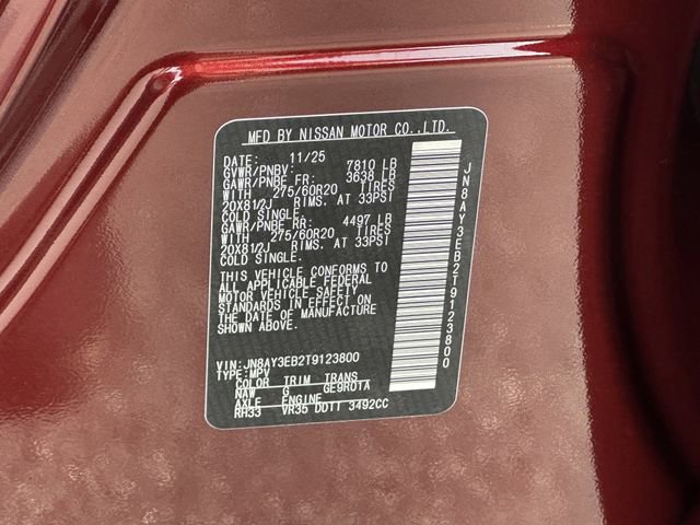 New 2026 Nissan Armada Platinum AWD/4WD image 27