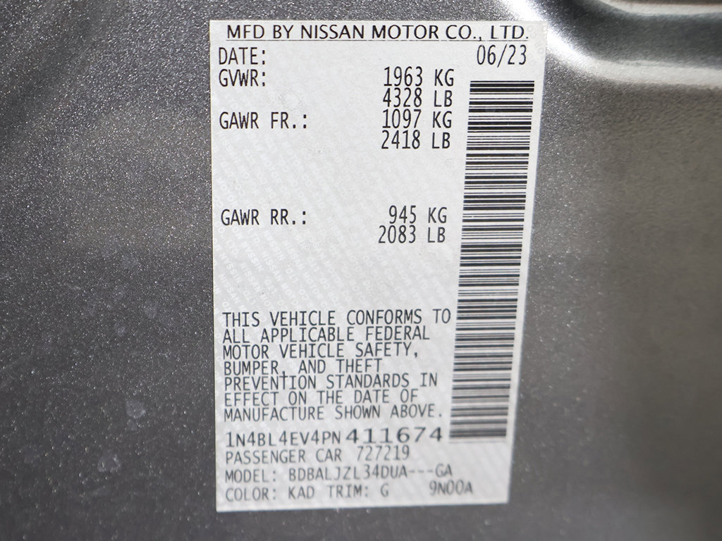 Used 2023 Nissan Altima 2.5 SL FWD image 55