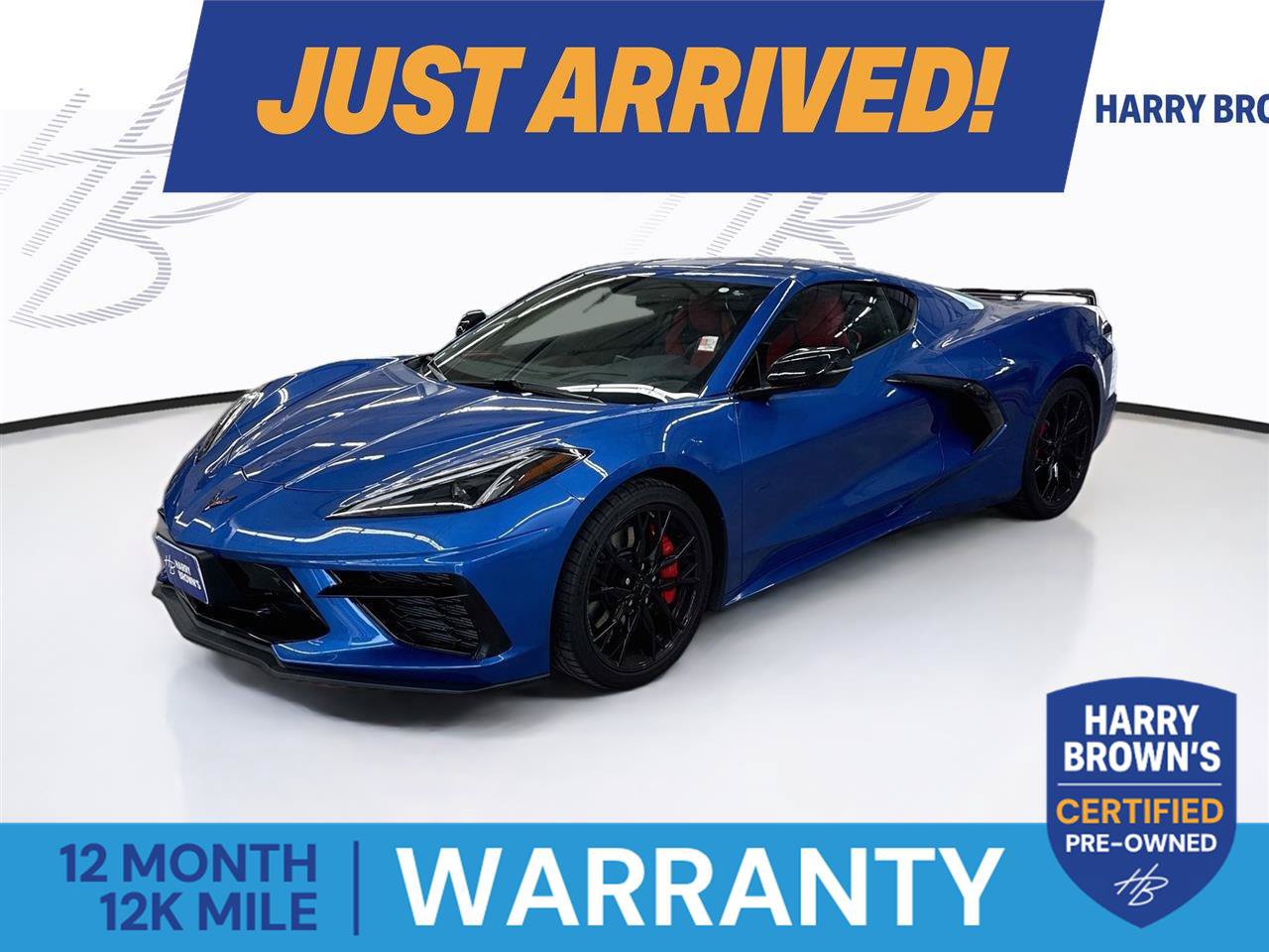 Used 2023 Chevrolet Corvette Stingray Preferred Cpe w/ Z51 Performance Package RWD image 1
