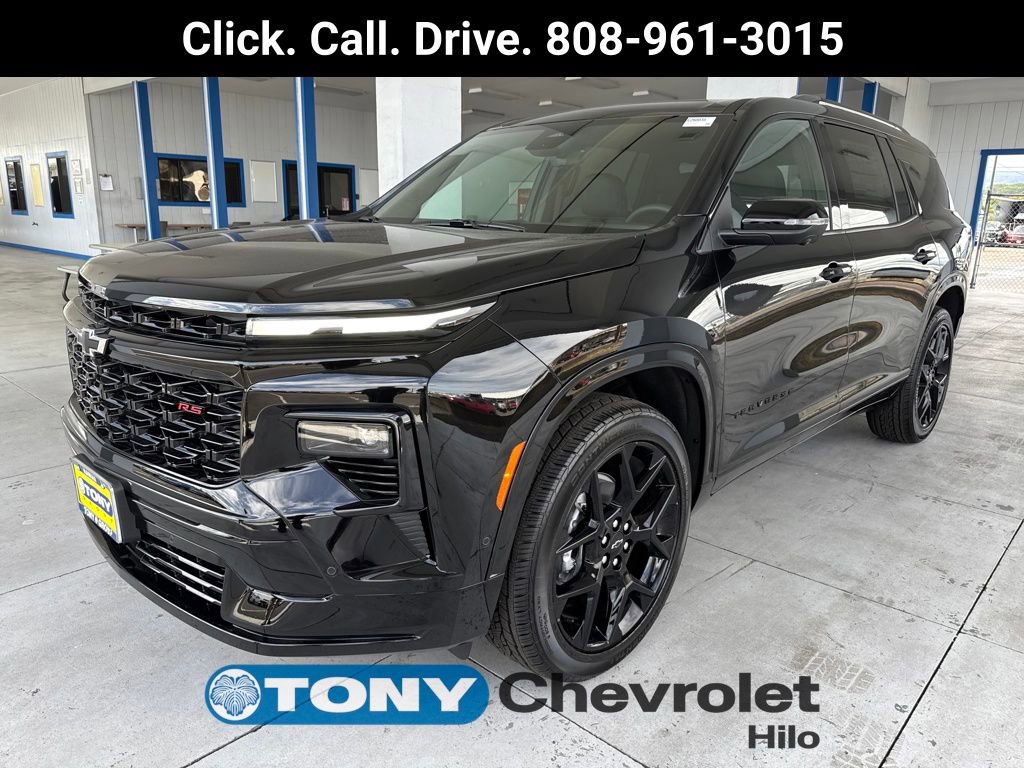 New 2026 Chevrolet Traverse RS w/ LPO, Floor Liner Package FWD image 1