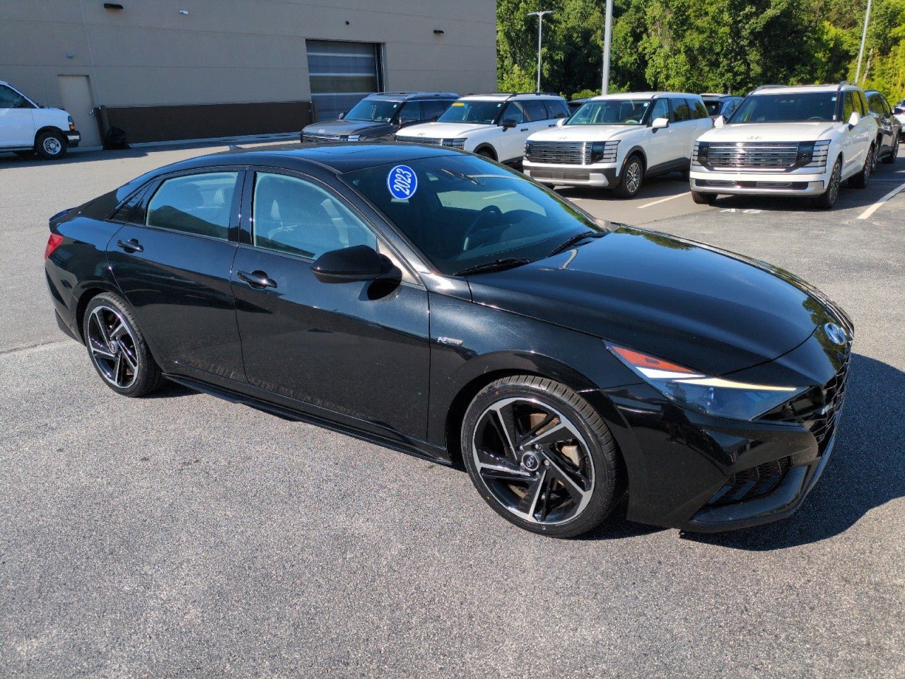 Used 2023 Hyundai Elantra N Line w/ Preferred Accessory Package FWD image 1