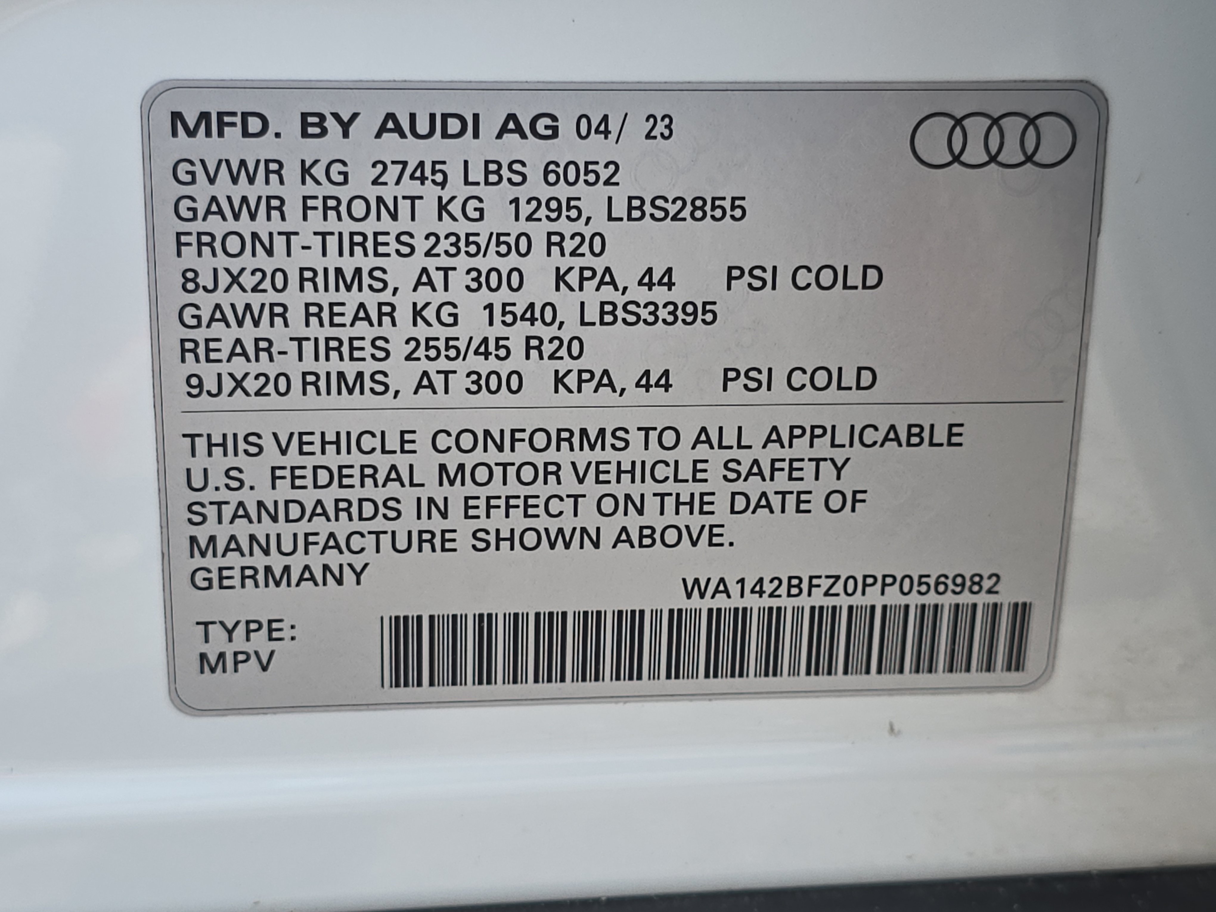 Used 2023 Audi Q4 e-tron Prestige w/ Black Optic Package AWD/4WD image 36