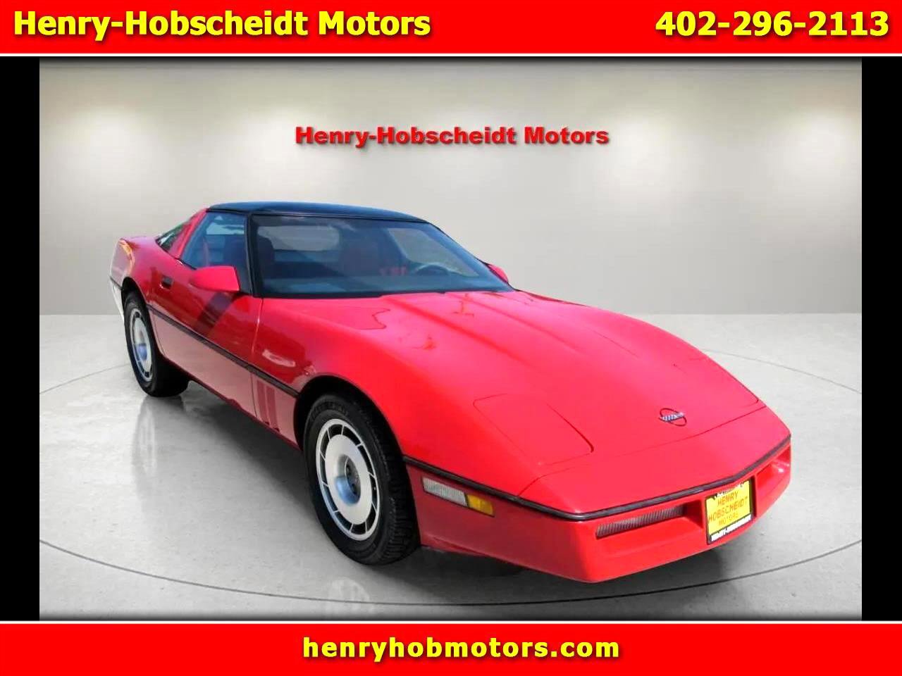 Used 1987 Chevrolet Corvette Coupe