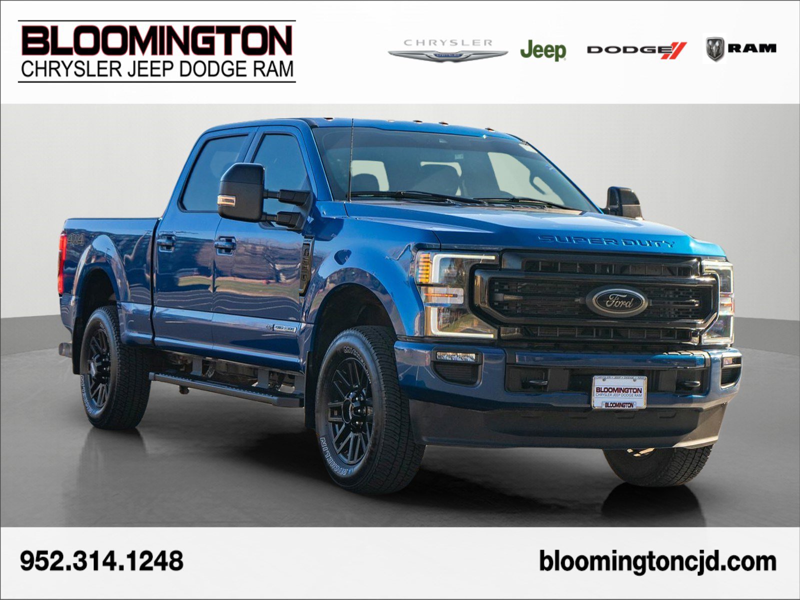 Used 2022 Ford F250 Lariat w/ Black Appearance Pkg image 1