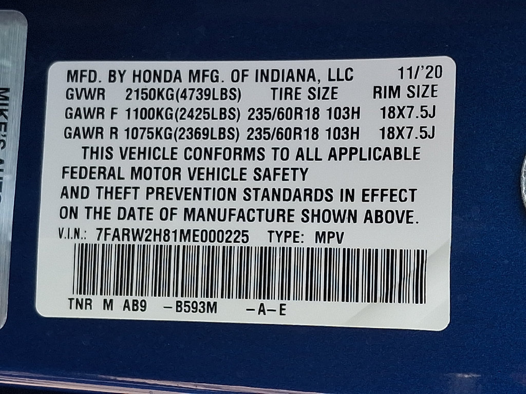 Used 2021 Honda CR-V EX-L image 28