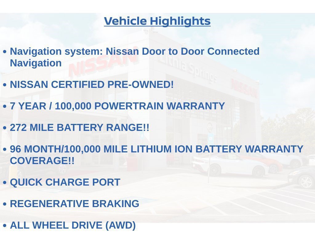 Certified 2024 Nissan Ariya AWD image 35
