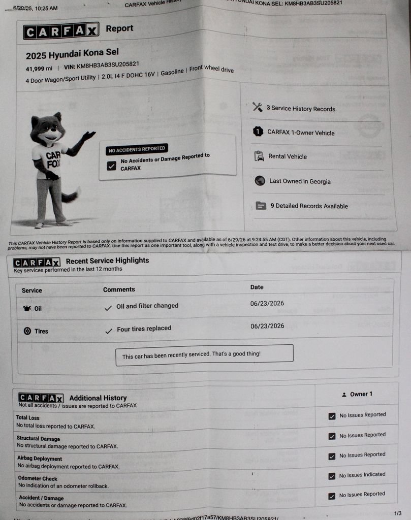 Certified 2025 Hyundai Kona SEL FWD image 5