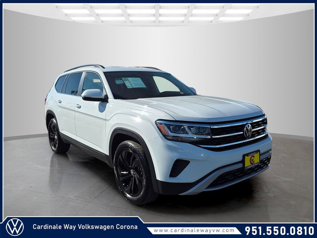 Certified 2023 Volkswagen Atlas SE w/ Black Wheel Package